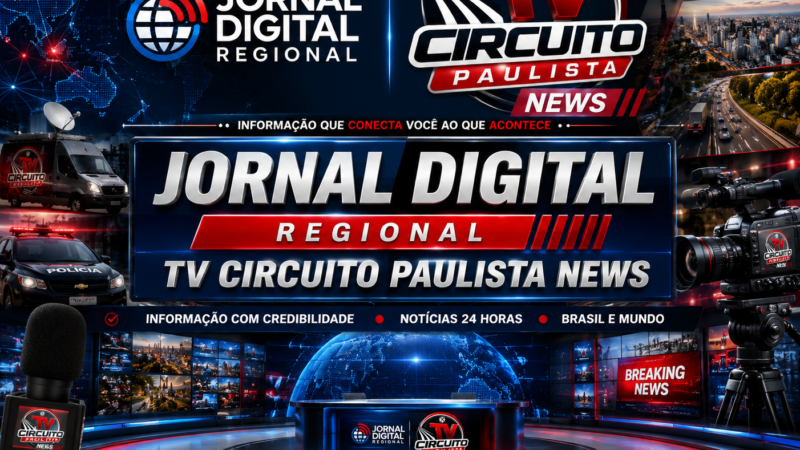 As marcas TV CIRCUITO PAULISTA, JORNAL CIRCUITO PAULISTA e JORNAL DIGITAL DO BRASIL , RMC TV são marcas registradas e protegidas pela legislação brasileira de propriedade industrial. Todos os direitos pertencem aos seus respectivos titulares.
