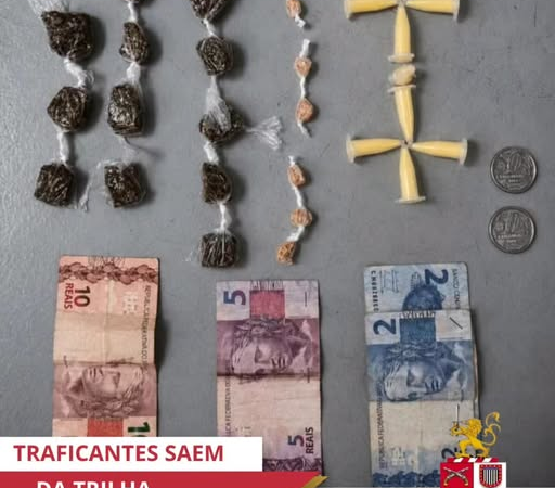 DUPLA É PRESA APÓS POLÍCIA DESCOBRIR ESCONDERIJO DE DROGAS EM ÁREA DE MATA EM LINDÓIA