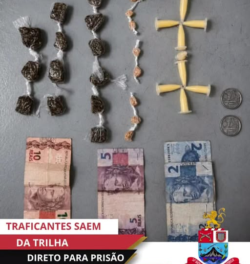 DUPLA É PRESA APÓS POLÍCIA DESCOBRIR ESCONDERIJO DE DROGAS EM ÁREA DE MATA EM LINDÓIA