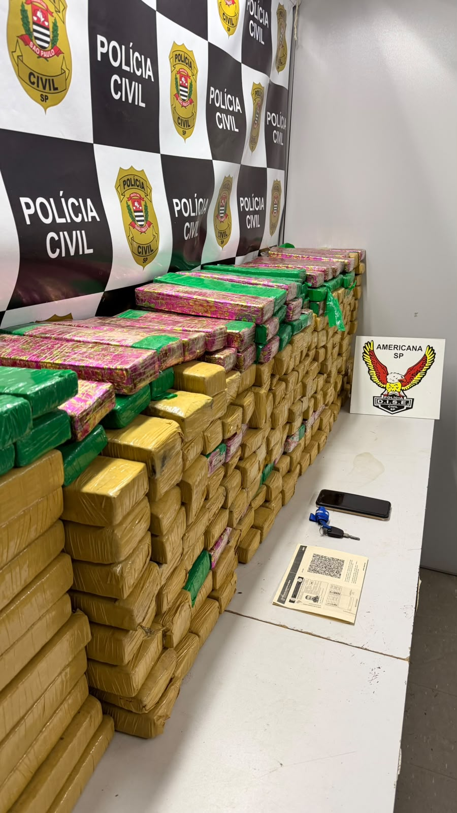 OPERAÇÃO DA DISE APREENDE MAIS DE 250 QUILOS DE MACONHA ESCONDIDOS EM CARRETA NA REGIÃO DE MONTE MOR