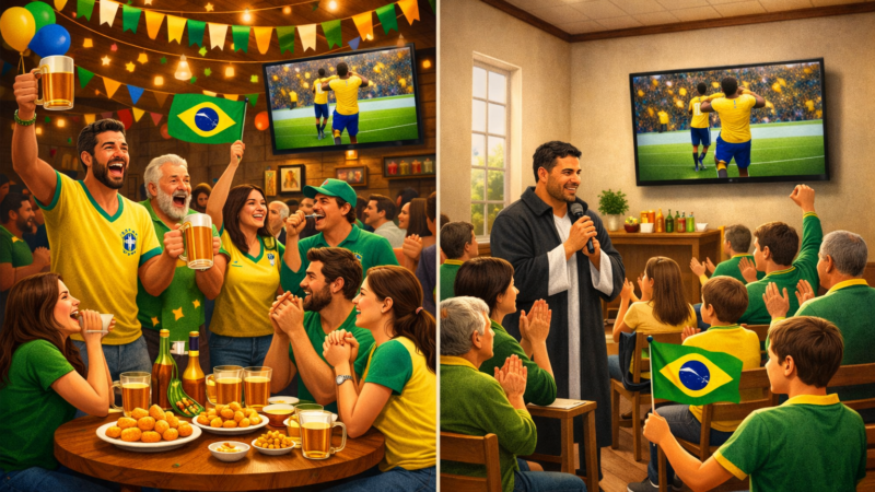 DOIS TIPOS DE TORCIDA NO BRASIL
