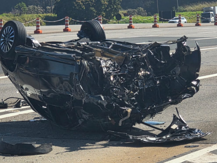 MOTORISTA DE 24 ANOS MORRE APÓS VIOLENTA COLISÃO NA PRAÇA DE PEDÁGIO DA SP-340, EM JAGUARIÚNA