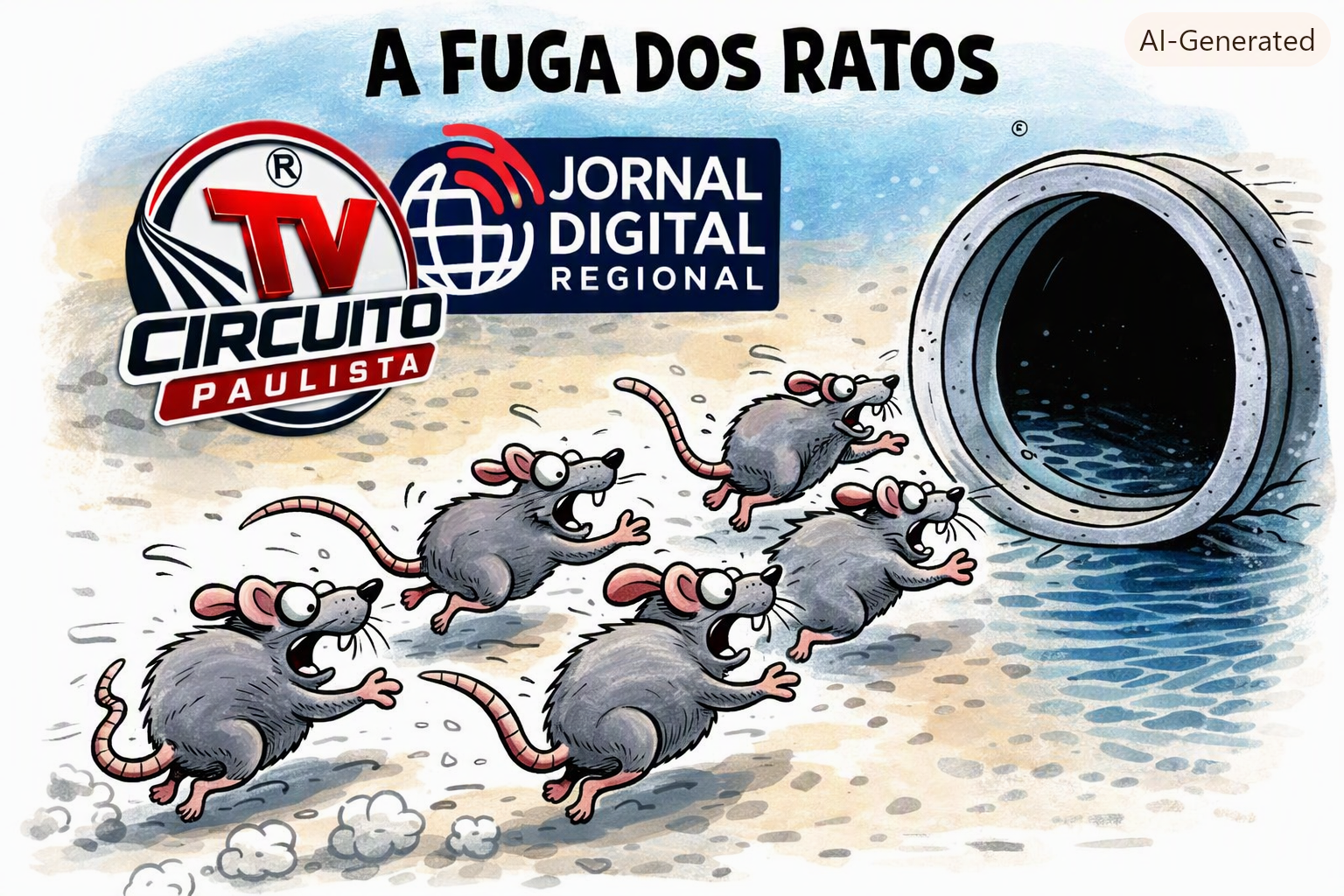 A FUGA DOS RATOS