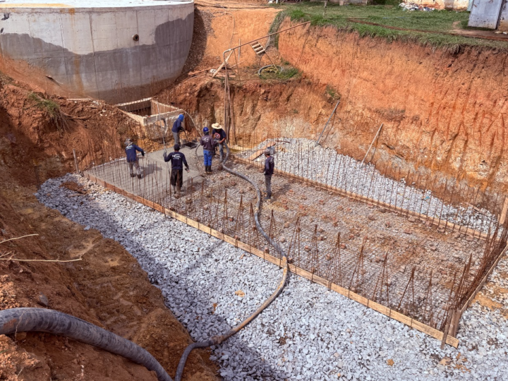 SAAEJA AVANÇA NAS OBRAS DA NOVA ESTAÇÃO ELEVATÓRIA DE ÁGUA TRATADA NA FAZENDA DA BARRA