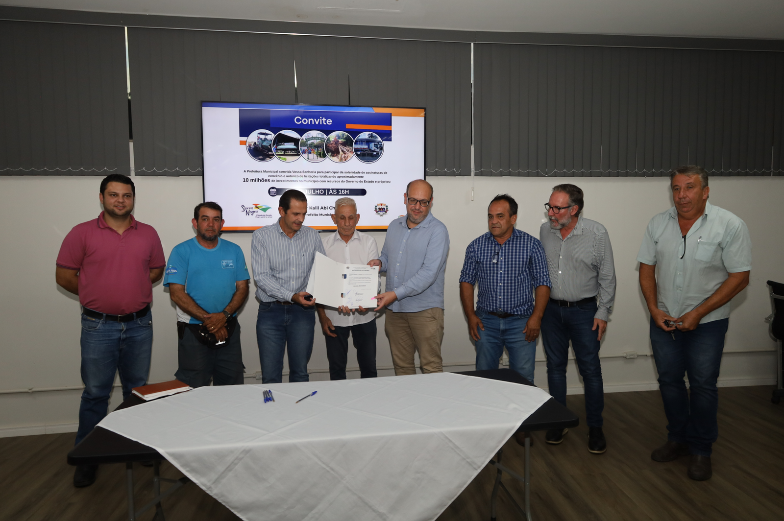 Serra Negra oficializa cerca de R$ 10 milhões em investimentos para infraestrutura, turismo e mobilidade