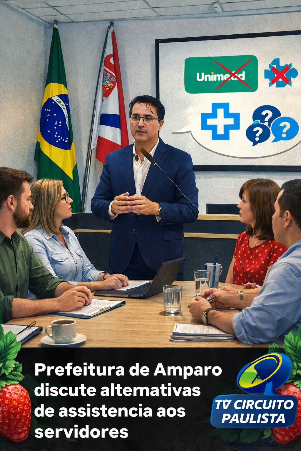 AMPARO NÃO TEM PREFEITO? PROPOSTA SOBRE VALE-SAÚDE GERA PREOCUPAÇÃO ENTRE SERVIDORES