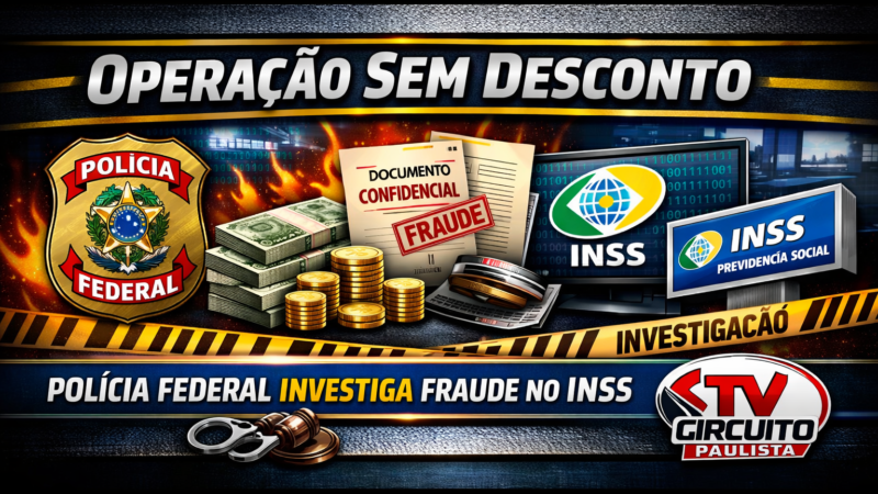 POLÍCIA FEDERAL INDICIA 48 INVESTIGADOS EM ESQUEMA DE FRAUDES NO INSS