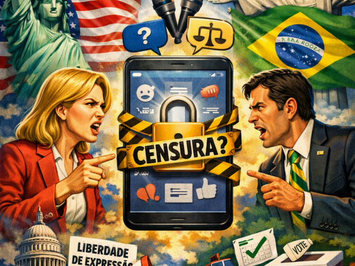 DENÚNCIA: CRÍTICAS DOS EUA COLOCAM O BRASIL NO CENTRO DE NOVO DEBATE SOBRE CENSURA NAS REDES SOCIAIS
