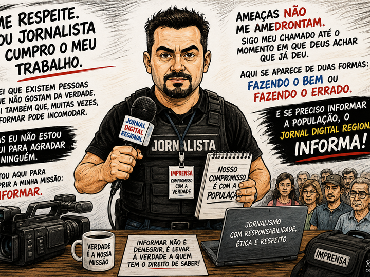 NÃO ESTOU AQUI PARA AGRADAR. ESTOU AQUI PARA INFORMAR.
