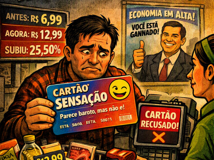 “TÁ CARO, MAS VOCÊ TEM A SENSAÇÃO DE ESTAR PAGANDO MAIS BARATO”