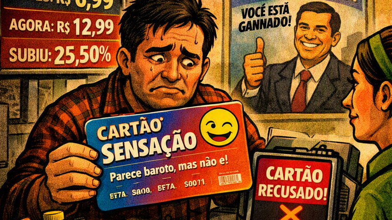 “TÁ CARO, MAS VOCÊ TEM A SENSAÇÃO DE ESTAR PAGANDO MAIS BARATO”