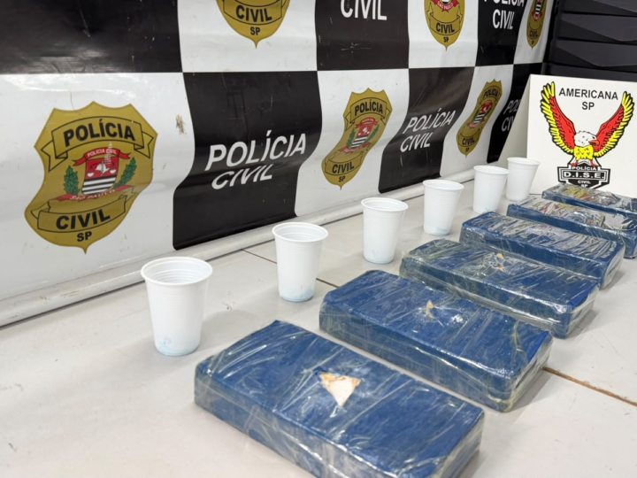 DISE APREENDE MAIS DE 6 QUILOS DE COCAÍNA DURANTE OPERAÇÃO “CENTURIONE” EM AMERICANA