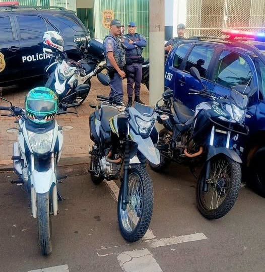 OPERAÇÃO INTEGRADA TERMINA COM DOIS PRESOS E DUAS MOTOCICLETAS FURTADAS RECUPERADAS