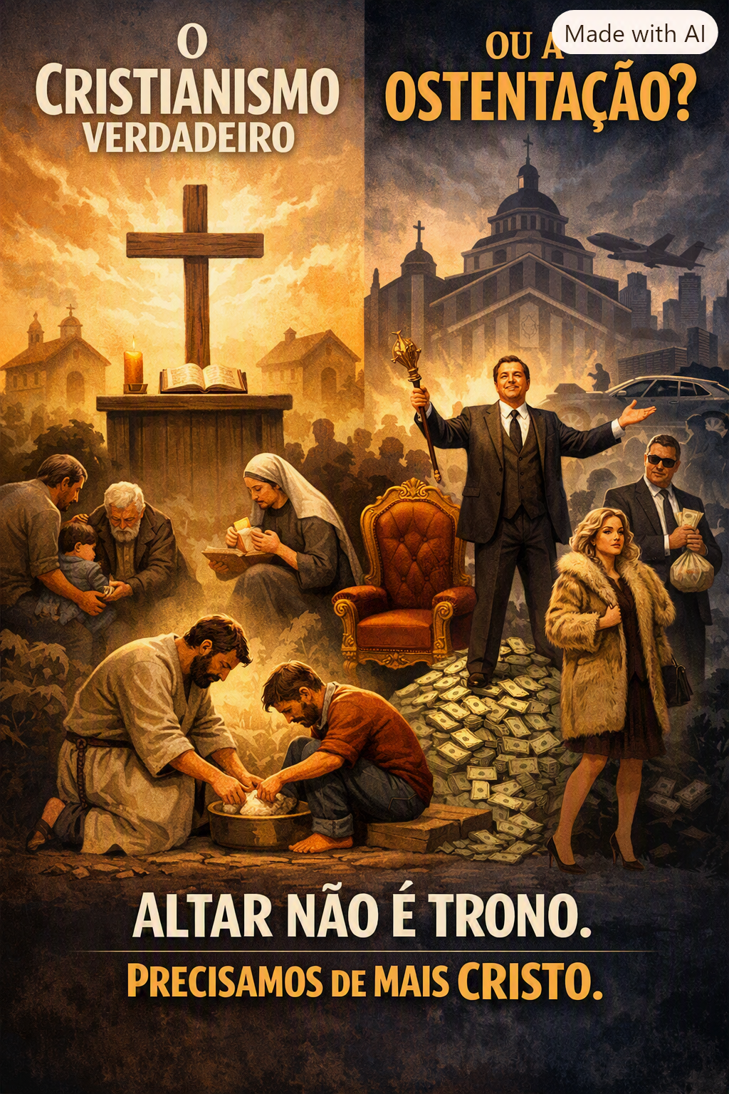 ANTES DE COMENTAR LÊIA POR COMPLETO O TEXTO – O CRISTIANISMO PRECISA VOLTAR ÀS SUAS ORIGENS