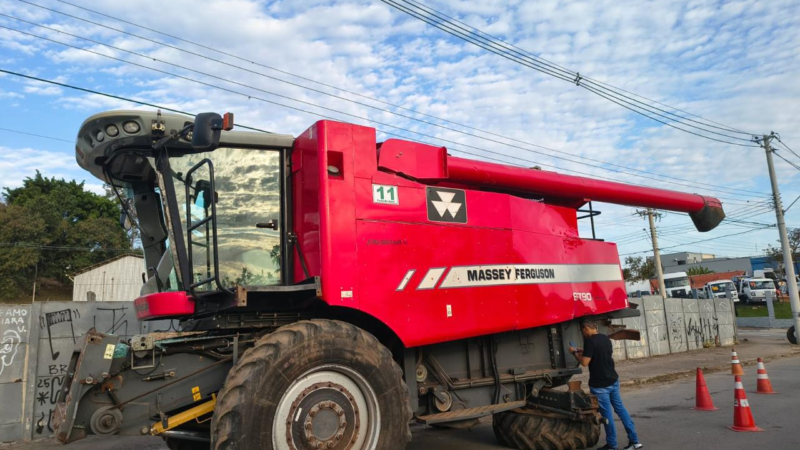 POLÍCIA CIVIL EVITA GOLPE DE R$ 600 MIL E APREENDE MÁQUINA AGRÍCOLA EM CAMPINAS