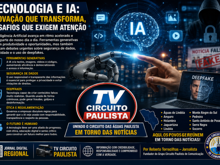 TECNOLOGIA E INTELIGÊNCIA ARTIFICIAL: A REVOLUÇÃO DIGITAL QUE IMPÕE NOVOS DESAFIOS À SOCIEDADE
