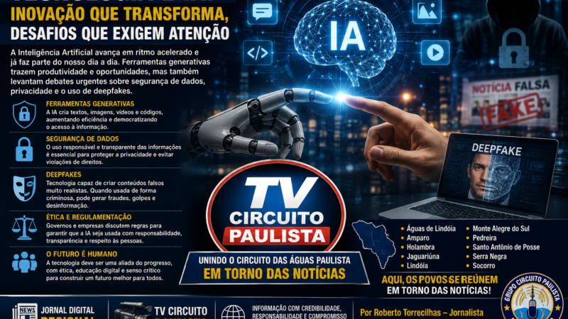 TECNOLOGIA E INTELIGÊNCIA ARTIFICIAL: A REVOLUÇÃO DIGITAL QUE IMPÕE NOVOS DESAFIOS À SOCIEDADE