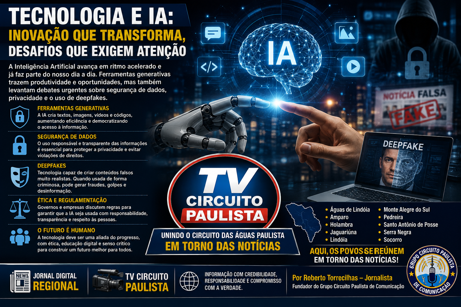 TECNOLOGIA E INTELIGÊNCIA ARTIFICIAL: A REVOLUÇÃO DIGITAL QUE IMPÕE NOVOS DESAFIOS À SOCIEDADE