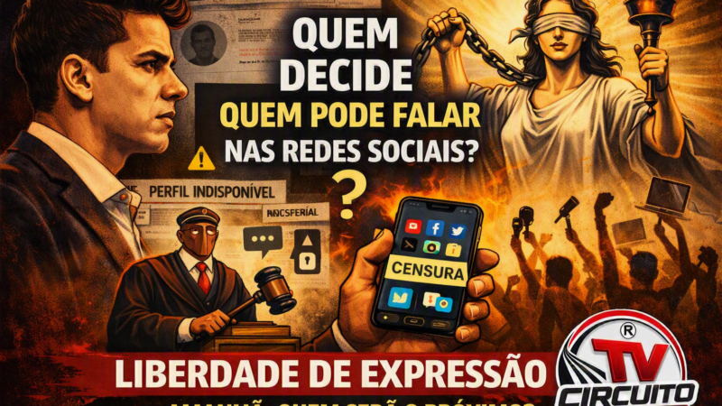 URGENTE: PERFIL DE NIKOLAS FERREIRA FICA FORA DO AR E LIBERDADE DE EXPRESSÃO VOLTA AO CENTRO DO DEBATE