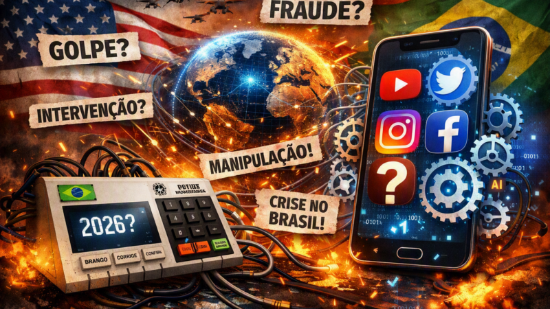 🚨 ELEIÇÕES 2026: OS ESTADOS UNIDOS ESTÃO DE OLHO NO BRASIL — E O QUE PODE ACONTECER DEPOIS DAS URNAS?