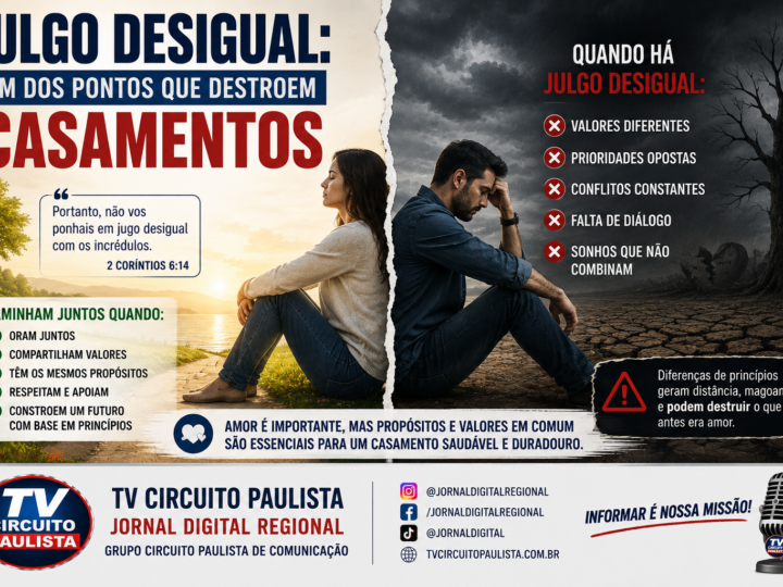 JULGO DESIGUAL: QUANDO O AMOR CAMINHA EM DIREÇÕES DIFERENTES