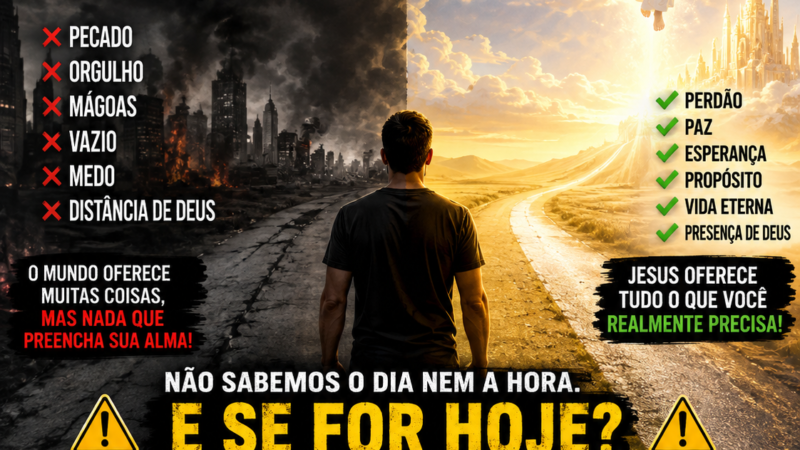 JESUS ESTÁ VOLTANDO: VOCÊ ESTÁ PREPARADO?