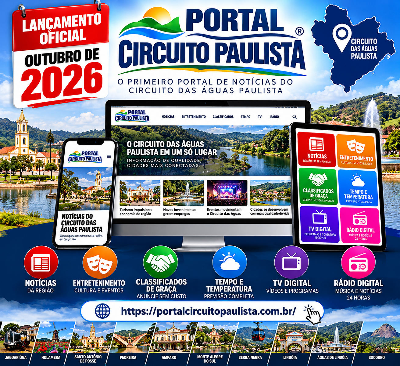 🚀 LANÇAMENTO OFICIAL — 01 DE OUTUBRO DE 2026