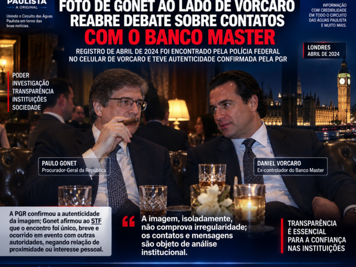 ATÉ QUANDO NÓS BRASILEIROS VAMOS TOLERAR ISSO ???? FOTO DE GONET AO LADO DE VORCARO REABRE DEBATE SOBRE PROXIMIDADE ENTRE AUTORIDADES E O BANCO MASTER