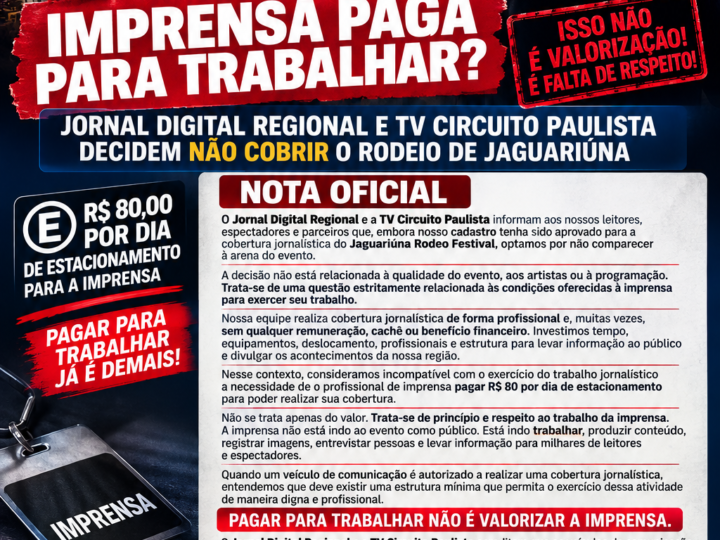 NOTA OFICIAL
