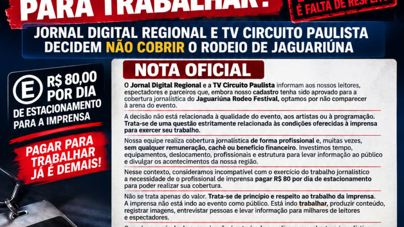 NOTA OFICIAL