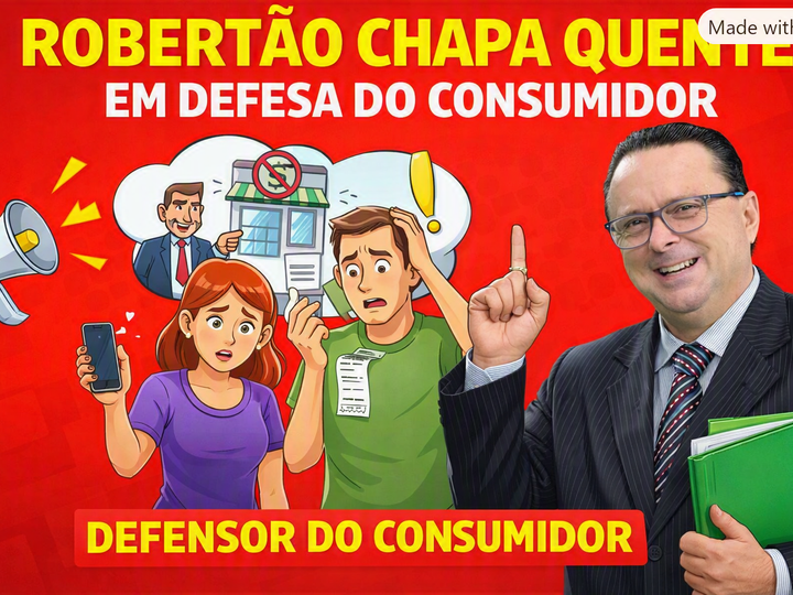 ROBERTÃO CHAPA QUENTE EM DEFESA DO CONSUMIDOR: HIGIENE, TRANSPARÊNCIA E RESPEITO PRECISAM VIR EM PRIMEIRO LUGAR