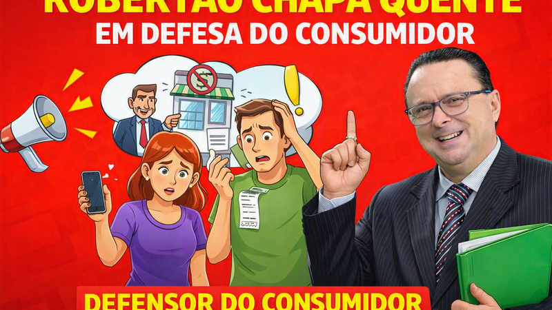 ROBERTÃO CHAPA QUENTE EM DEFESA DO CONSUMIDOR: HIGIENE, TRANSPARÊNCIA E RESPEITO PRECISAM VIR EM PRIMEIRO LUGAR