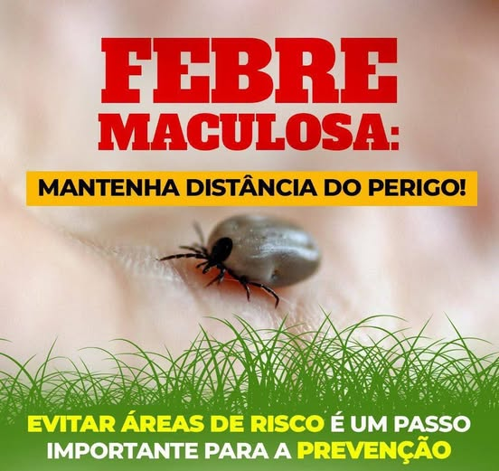 FEBRE MACULOSA: PREVENÇÃO TAMBÉM É CUIDADO!
