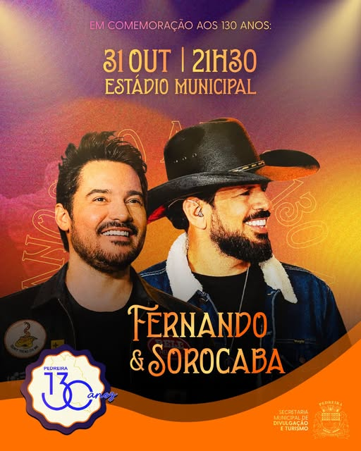 Pedreira vai comemorar seus 130 anos em grande estilo!