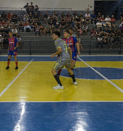 Campeonato Municipal de Futsal realiza semifinais das Taças Ouro e Prata neste sábado