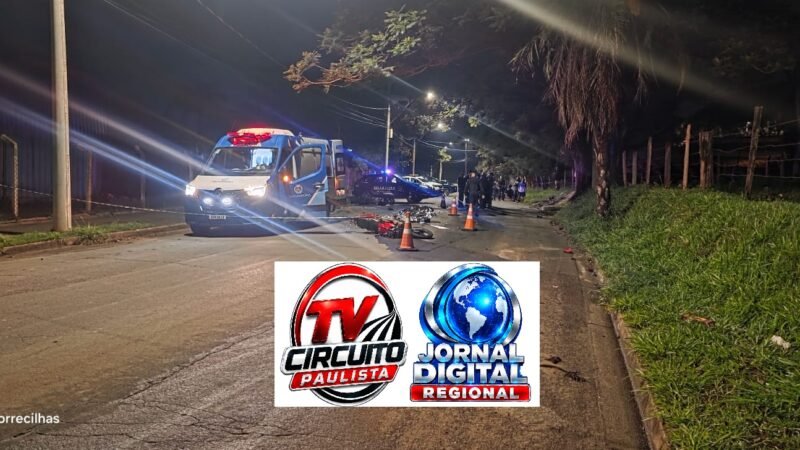 COLISÃO FRONTAL ENTRE DUAS MOTOS MATA DOIS MOTOBOYS EM JAGUARIÚNA