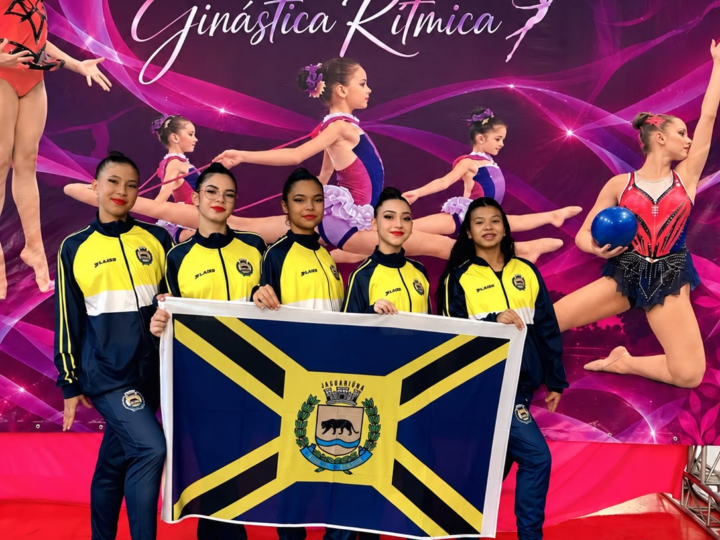 JOGOS ABERTOS DO INTERIOR: GINÁSTICA RÍTMICA DE JAGUARIÚNA ENTRE AS 15 MELHORES DO ESTADO