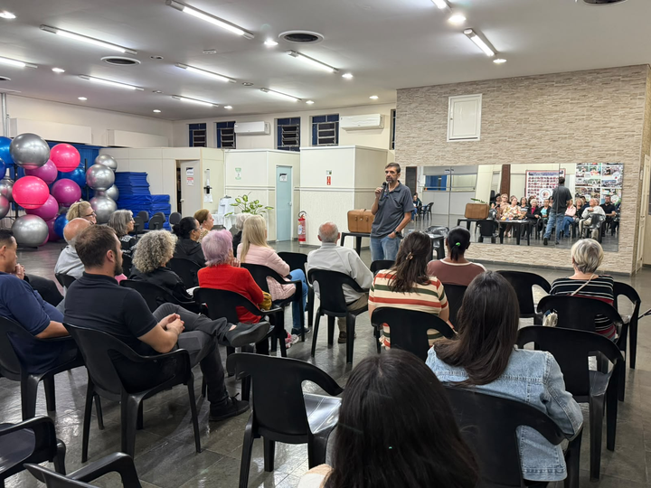 SERRA NEGRA – Palestra “Não carregue a mala” encerra programação de palestras do Fundo Social em 2026….