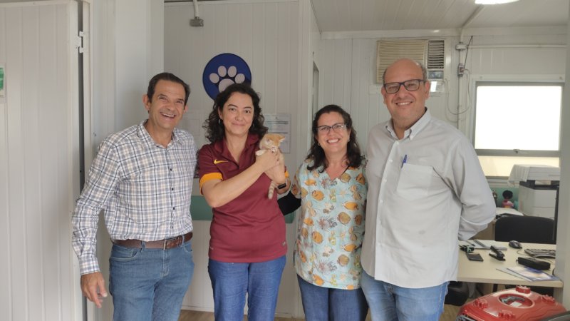 SERRA NEGRA – Acompanhamento veterinário reforça cuidados com animais adotados em Serra Negra .
