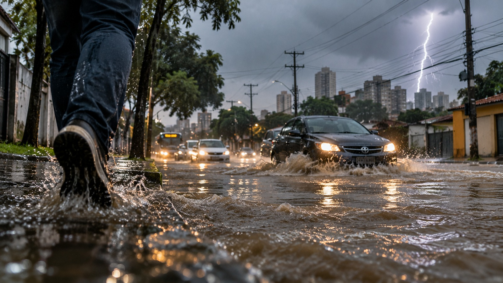 Chuvas e alagamentos: CPFL Santa Cruz orienta como evitar acidentes com energia elétrica