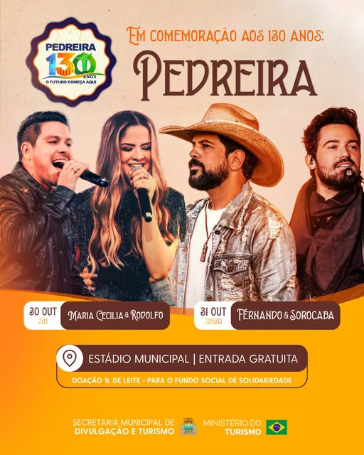 Pedreira completa 130 anos e a comemoração será especial!