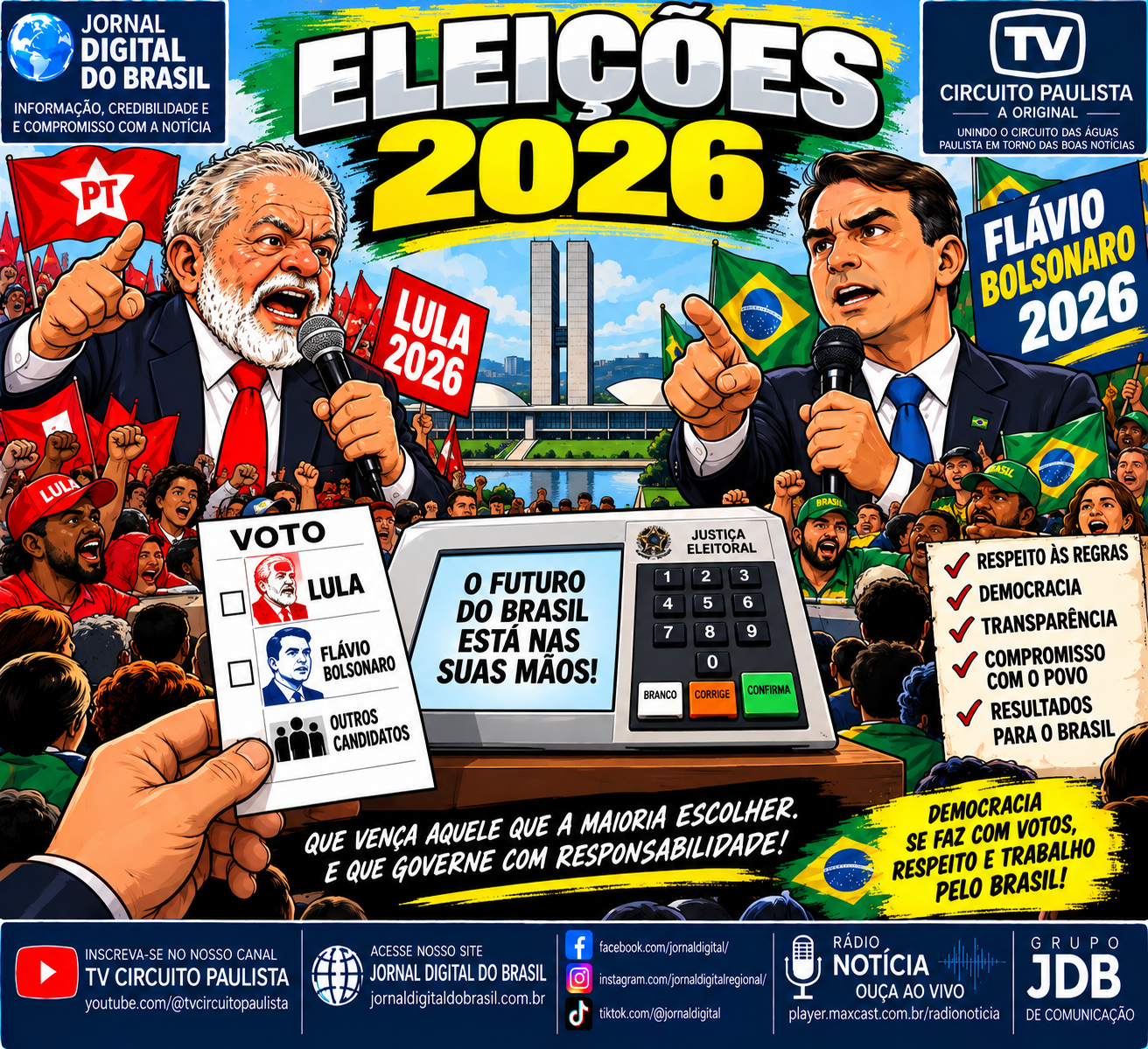 OPINIÃO POLÍTICA | ROBERTÃO CHAPA QUENTE