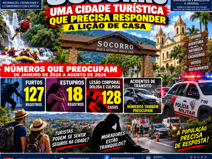 SOCORRO PRECISA RESPONDER: SEGURANÇA PÚBLICA É PRIORIDADE PARA MORADORES E TURISTAS ?