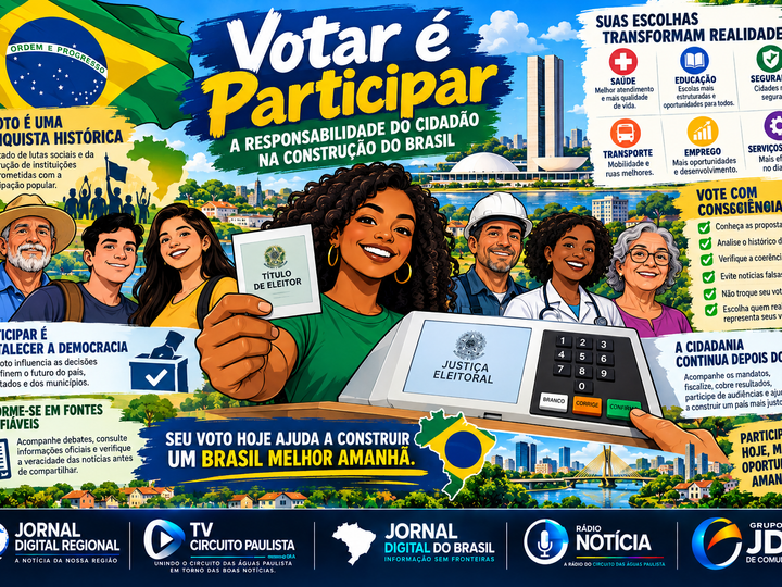 Votar é Participar: A Responsabilidade do Cidadão na Construção do Brasil