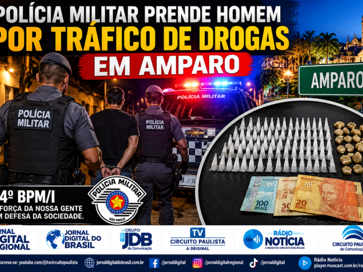 TENTATIVA DE FUGA TERMINA COM APREENSÃO DE COCAÍNA E CRACK EM AMPARO