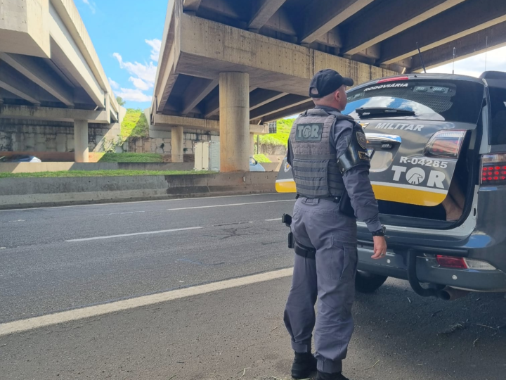 TOR PRENDE SUSPEITO EM FLAGRANTE POR FURTO DE MUDANÇA NA RODOVIA DOM PEDRO I, EM CAMPINAS