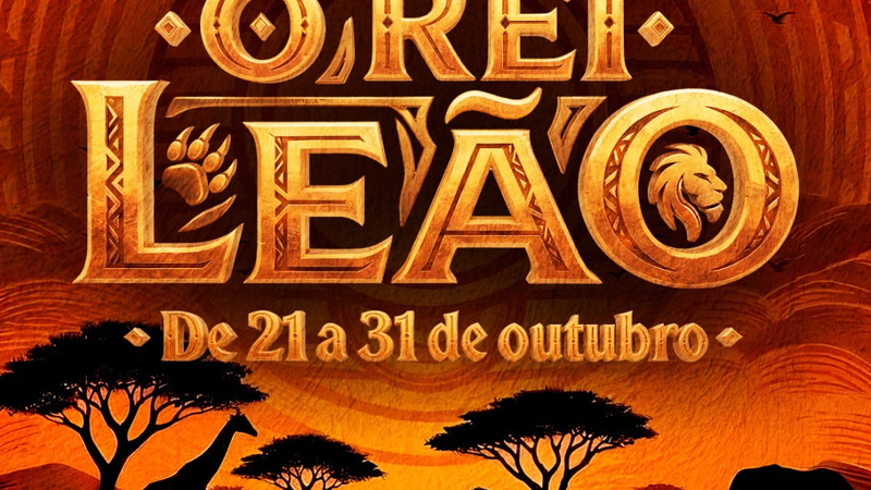 ESCOLA DAS ARTES APRESENTA ‘O REI LEÃO’ A PARTIR DESTA QUARTA NO TEATRO DE JAGUARIÚNA