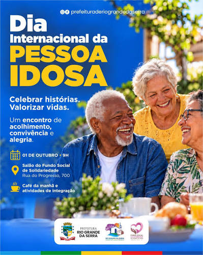 SERRA NEGRA – Fundo Social de Serra Negra e Prefeitura realizam Semana do Idoso com programação especial de cuidado, integração e lazer