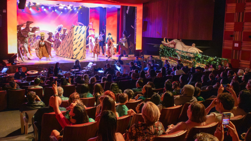 ESTREIA DO ESPETÁCULO ‘O REI LEÃO’ LOTA TEATRO DE JAGUARIÚNA