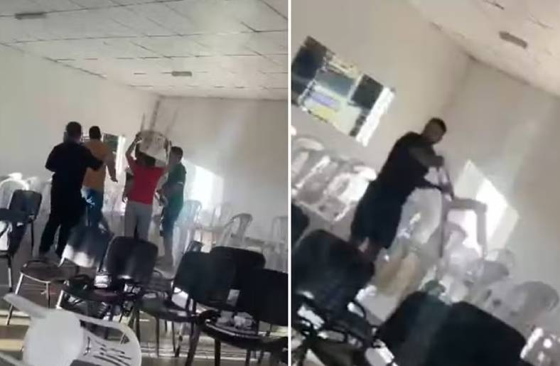 IGREJA ASSEMBLEIA DE DEUS É INVADIDA EM ITU; PASTOR É AGREDIDO COM CADEIRADAS E FIÉIS FICAM FERIDOS
